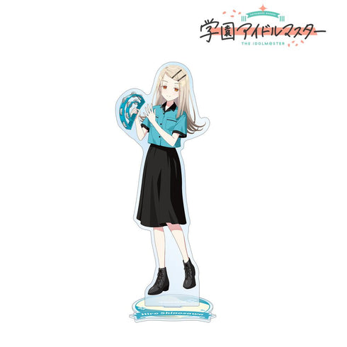 『学園アイドルマスター』描き下ろし 篠澤 広 ボウリングシャツver. 特大アクリルスタンド